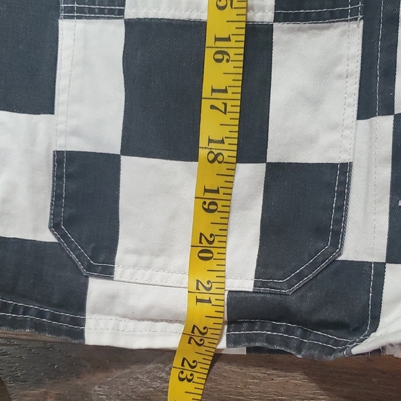 Obey Monochrome Checkered Jean Jacket - Picture 9 of 9